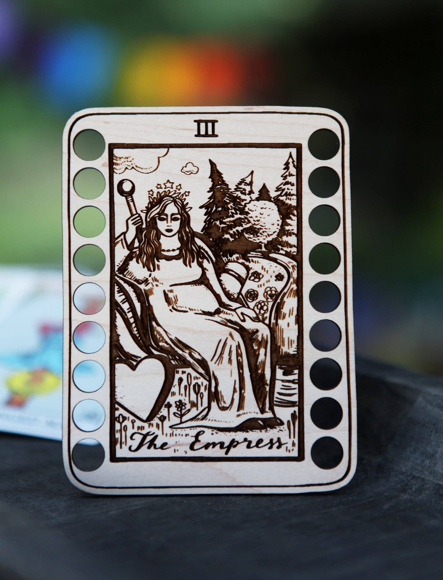 High Priestess Tarot Card Floss Holder