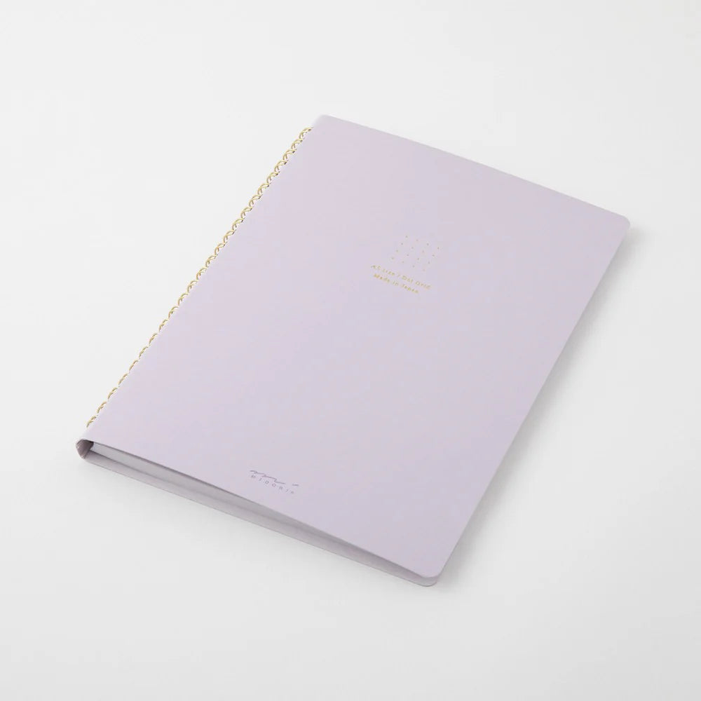 Dot Grid Midori Spiral Notebook