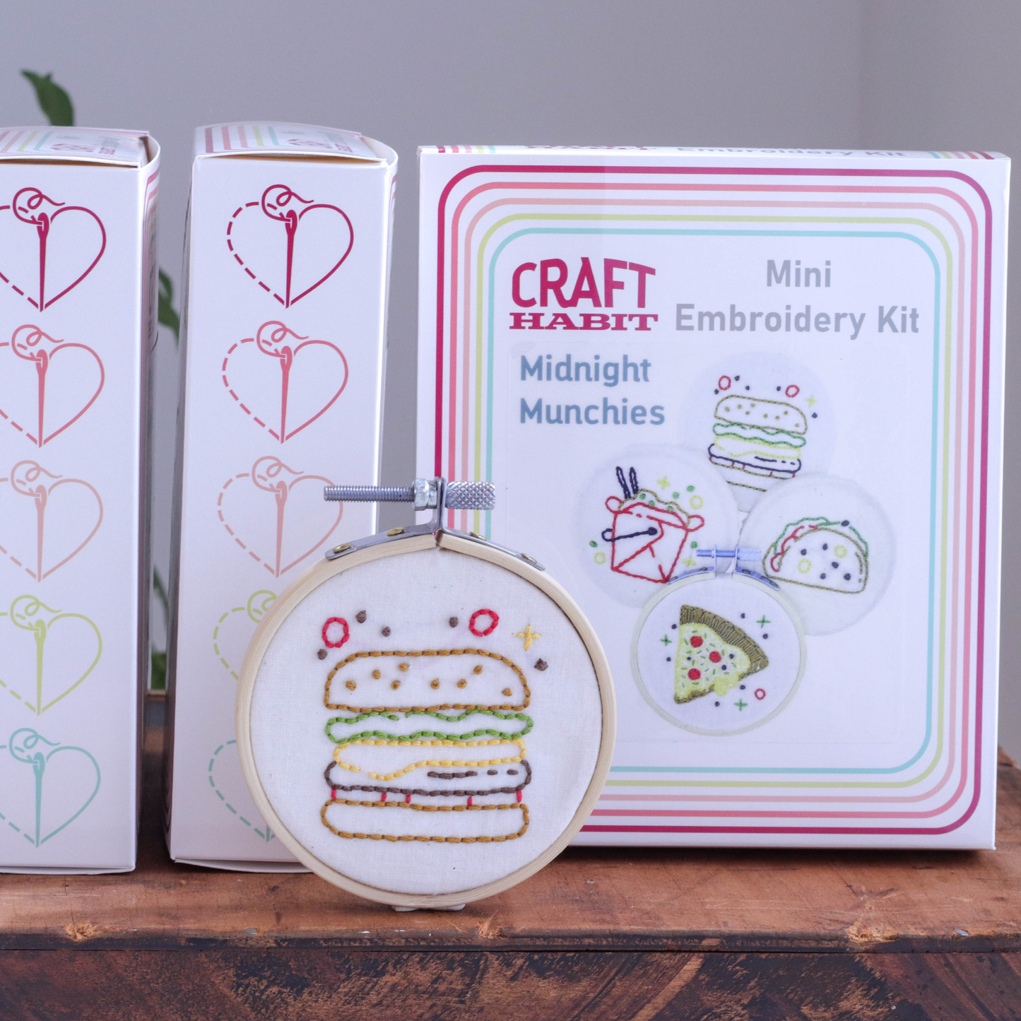 Midnight Munchies Mini Embroidery Kit