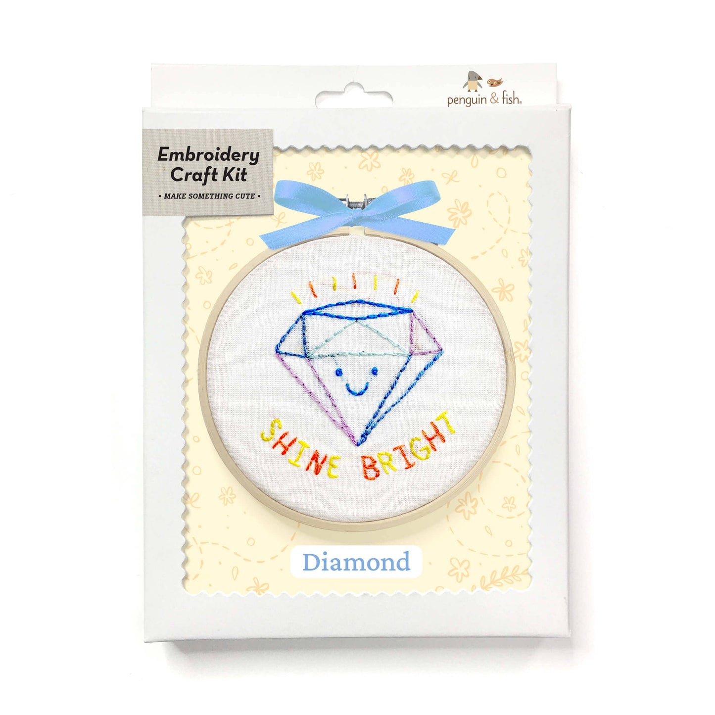 Diamond 4-inch embroidery kit