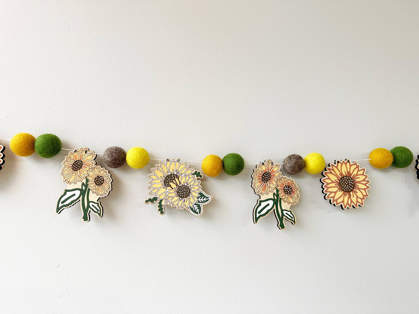 DIY Craft Kit - Sunflower Theme Garland