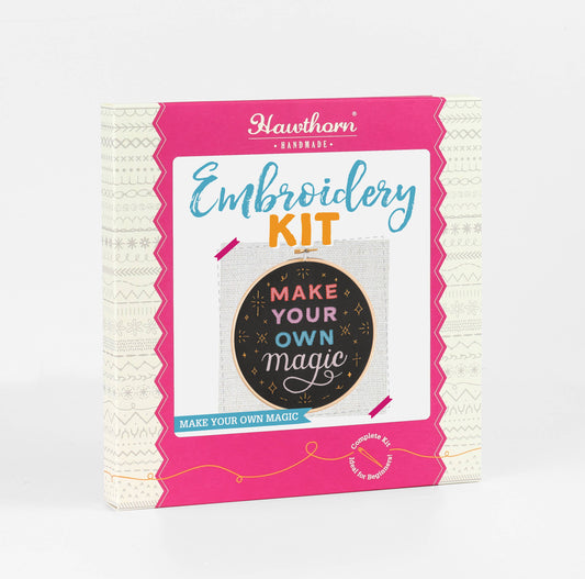 Make Your Own Magic Embroidery Kit | Complete Craft Kit for Beginners