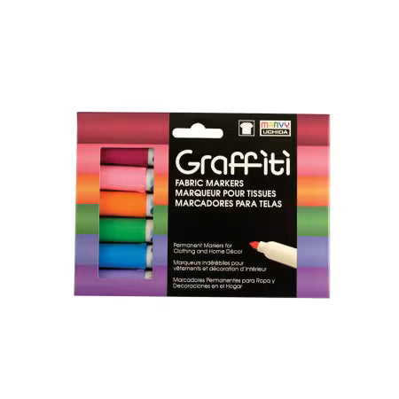 Graffiti Fabric Markers