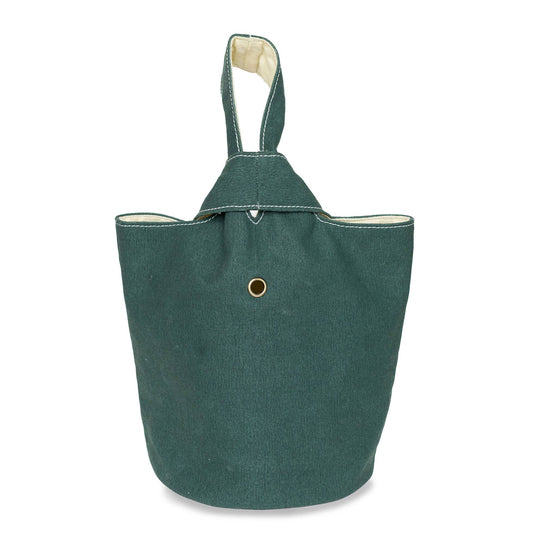 NEW! Loop Tote, Waxed Hunter Green
