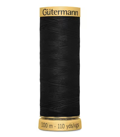 Gutermann 50wt Cotton 100m