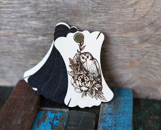 Owl Needle Minder for Sewing, Embroidery & Cross Stitch