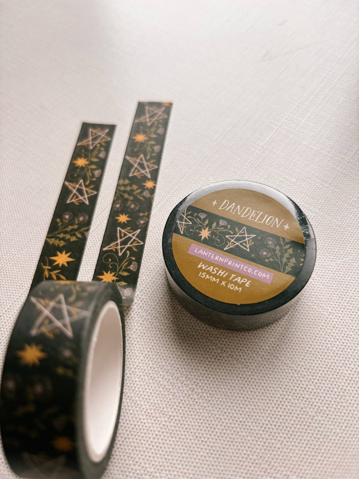 Washi Tape: Dandelion Botanical
