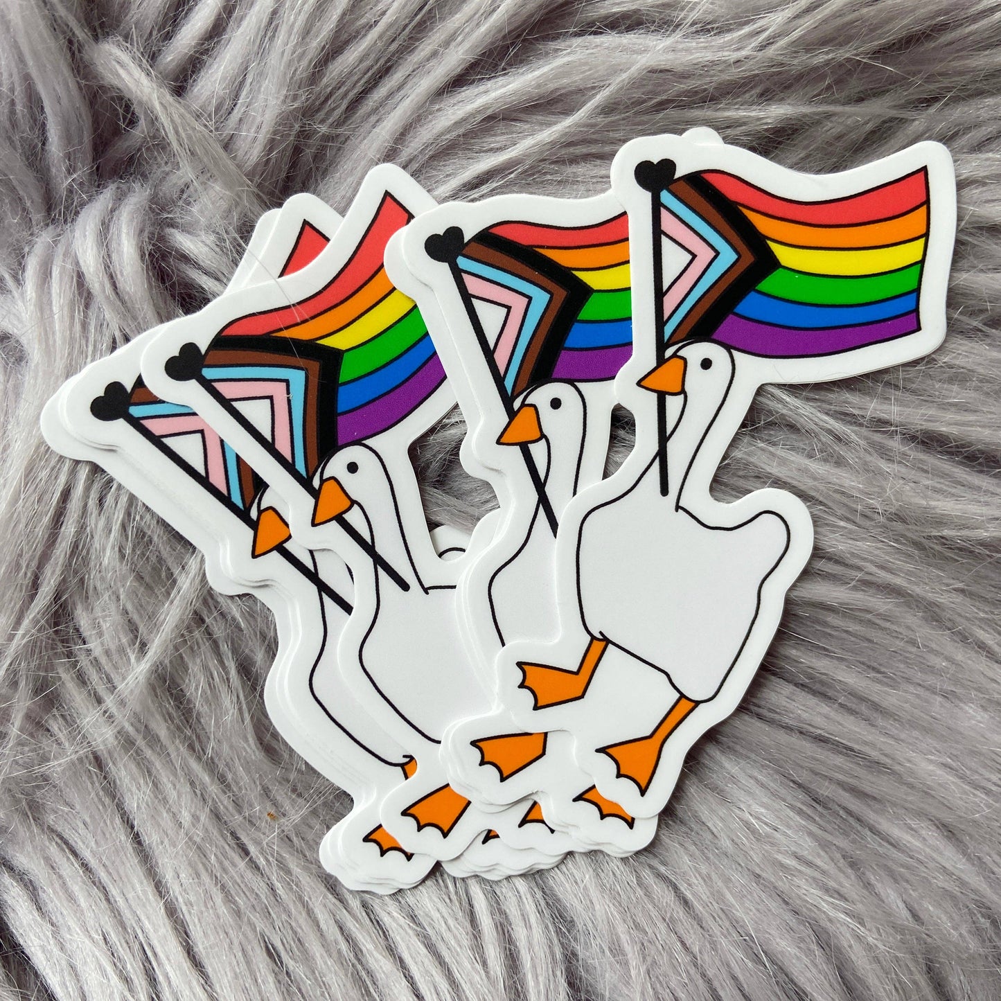 Gay as a Goose - Pride Vinyl Sticker