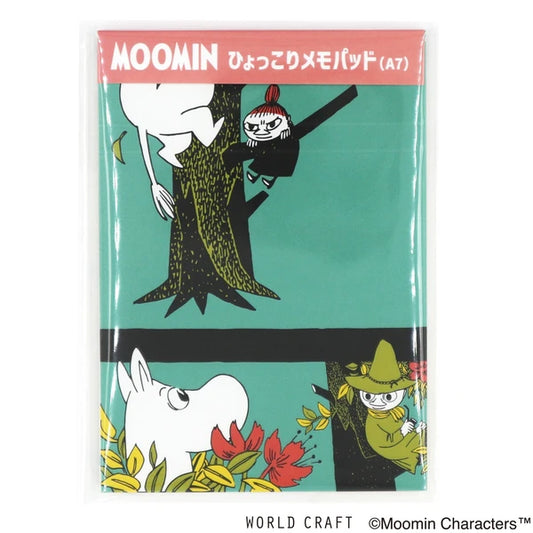 Moomin Tree Green A7 Memo Pad