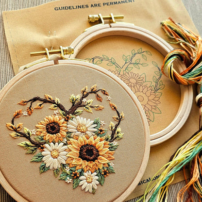 Fall in Love Embroidery Kit