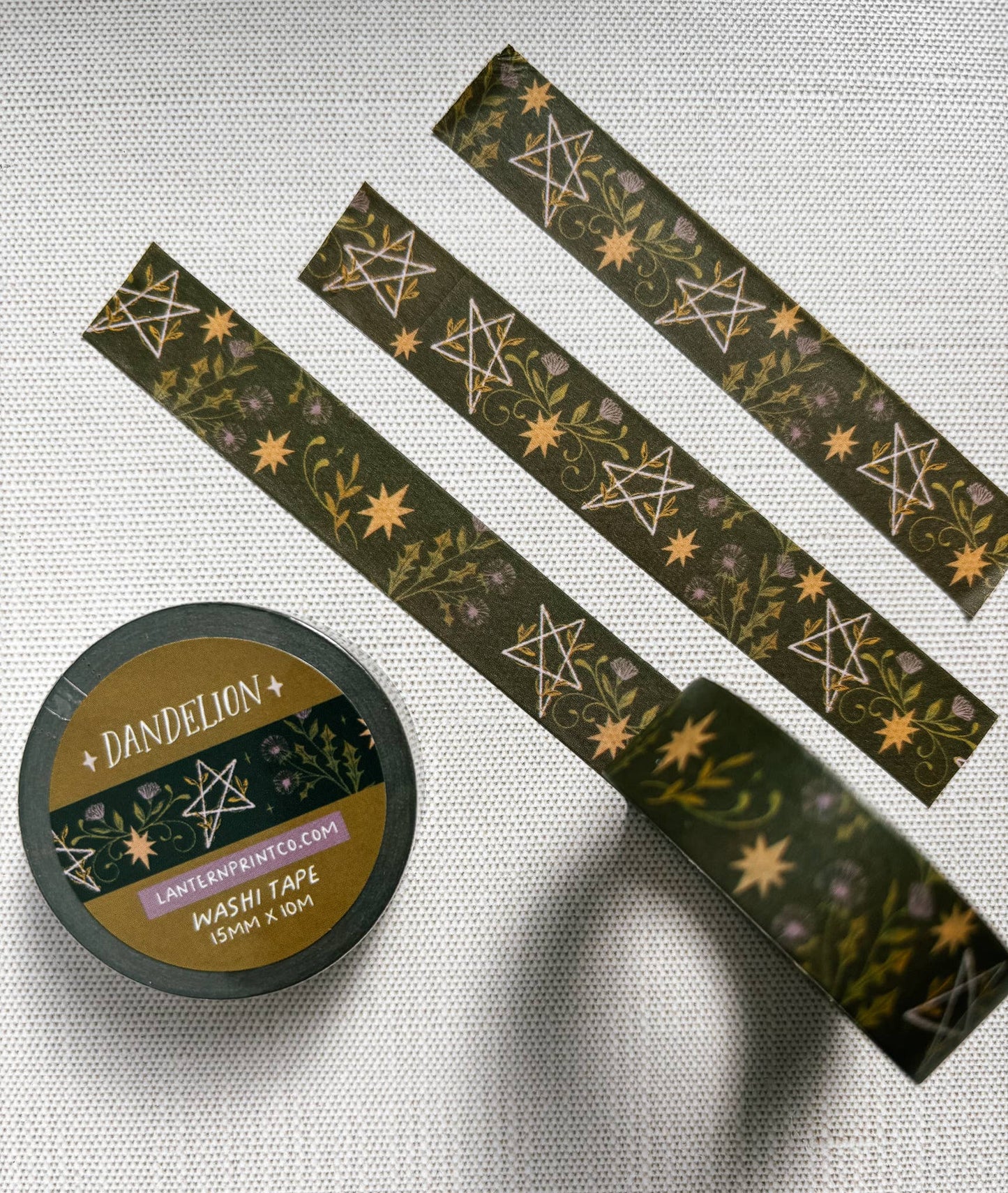 Washi Tape: Dandelion Botanical