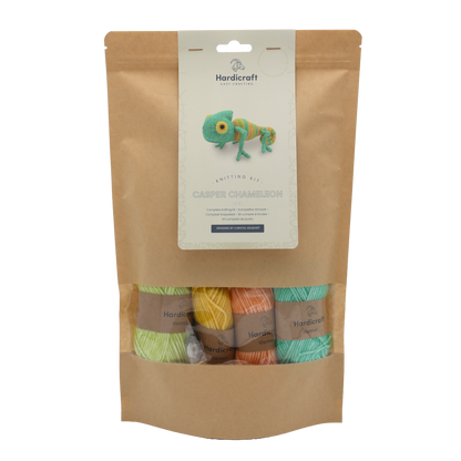 DIY Knitting Kit - Casper Chameleon