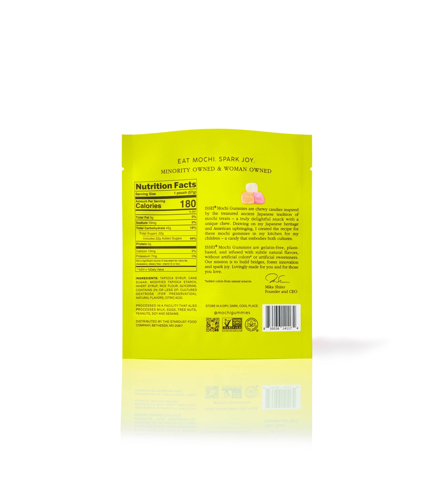 Yuzu SMALL mochi (2 oz)