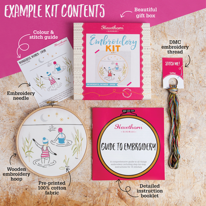 Make Your Own Magic Embroidery Kit | Complete Craft Kit for Beginners