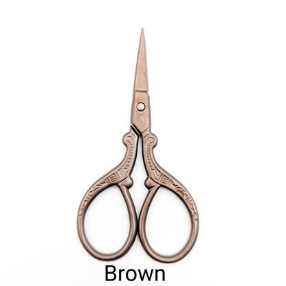 Pattern Stainless Steel Stylish scissors