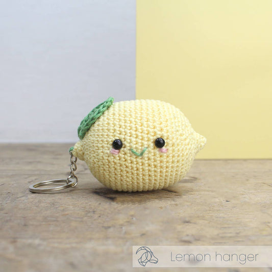 DIY Crochet Kit - Lemon Bag Charm