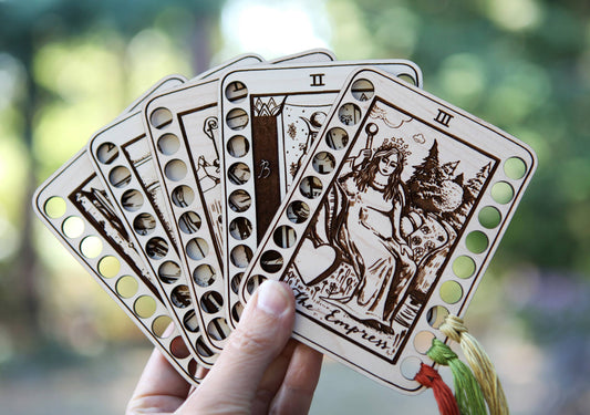 High Priestess Tarot Card  Floss Holder