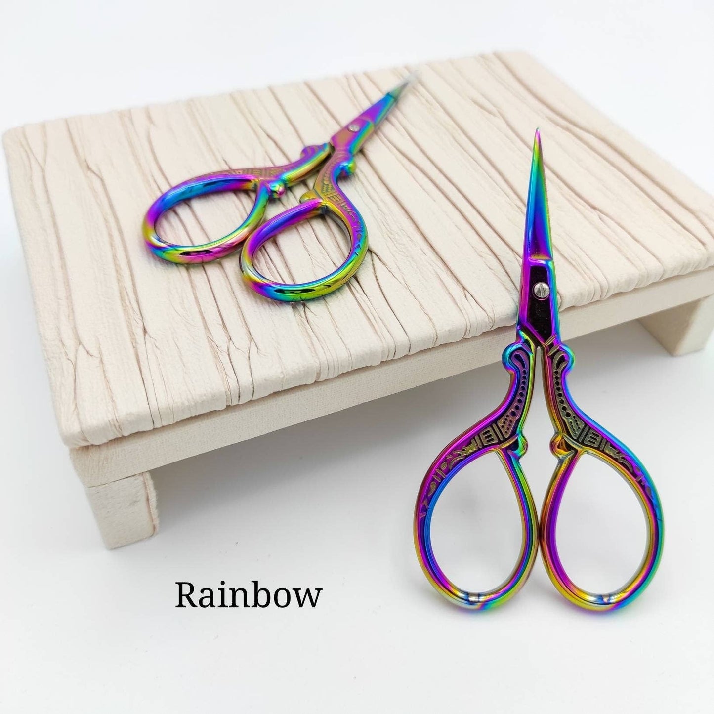 Pattern Stainless Steel Stylish scissors
