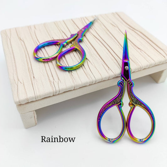 Pattern Stainless Steel Stylish scissors