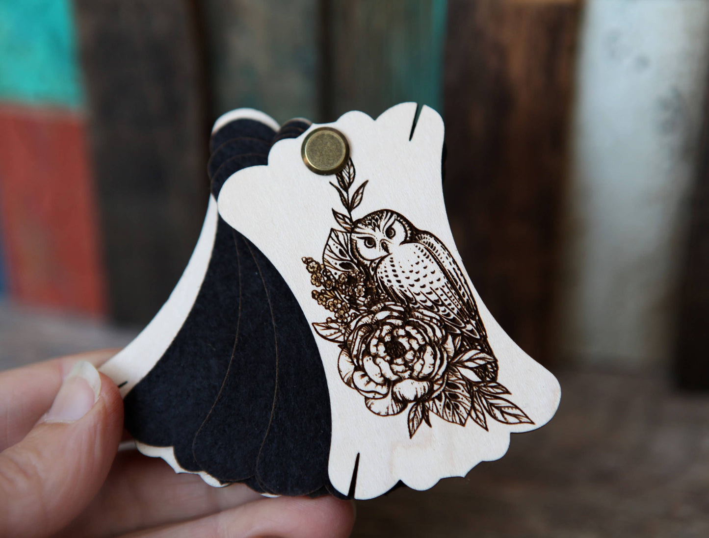 Owl Needle Minder for Sewing, Embroidery & Cross Stitch