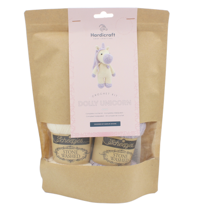 DIY Crochet Kit - Dolly Unicorn