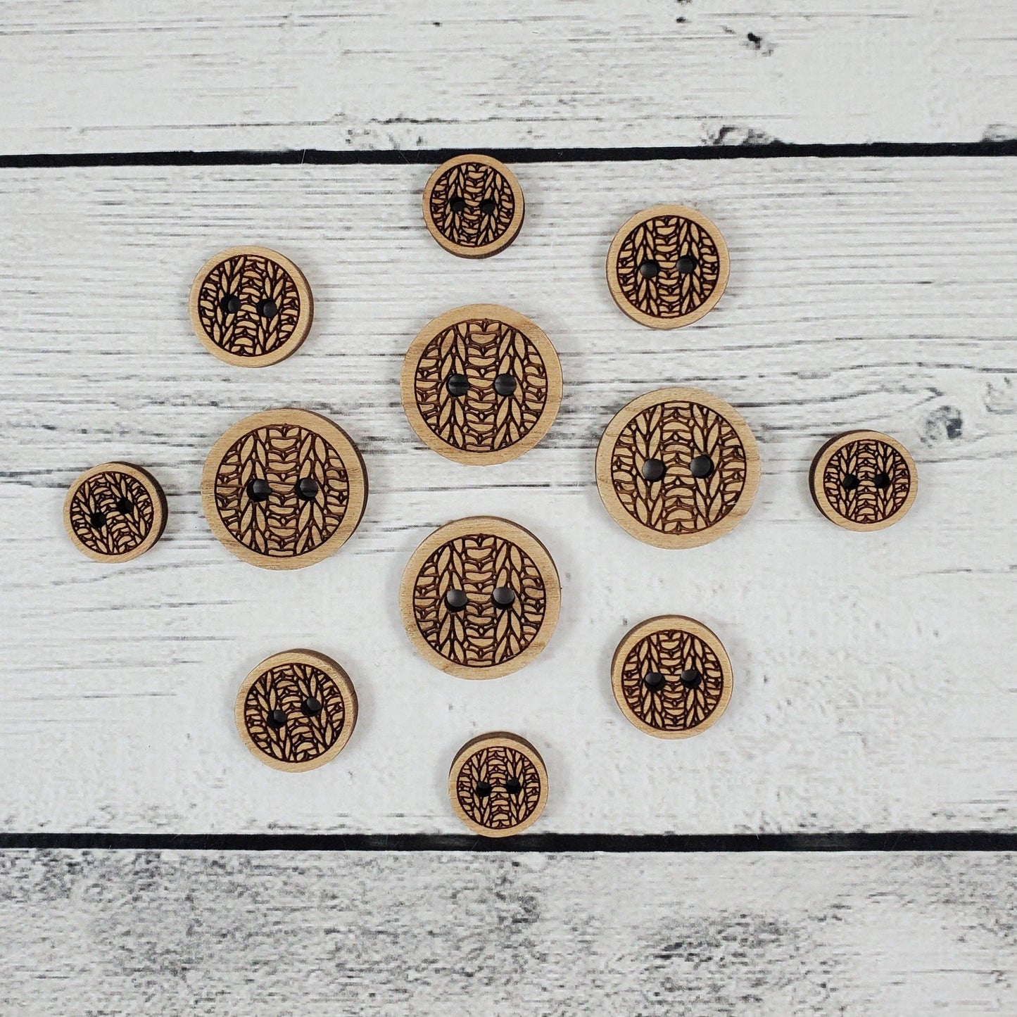 Knit Buttons