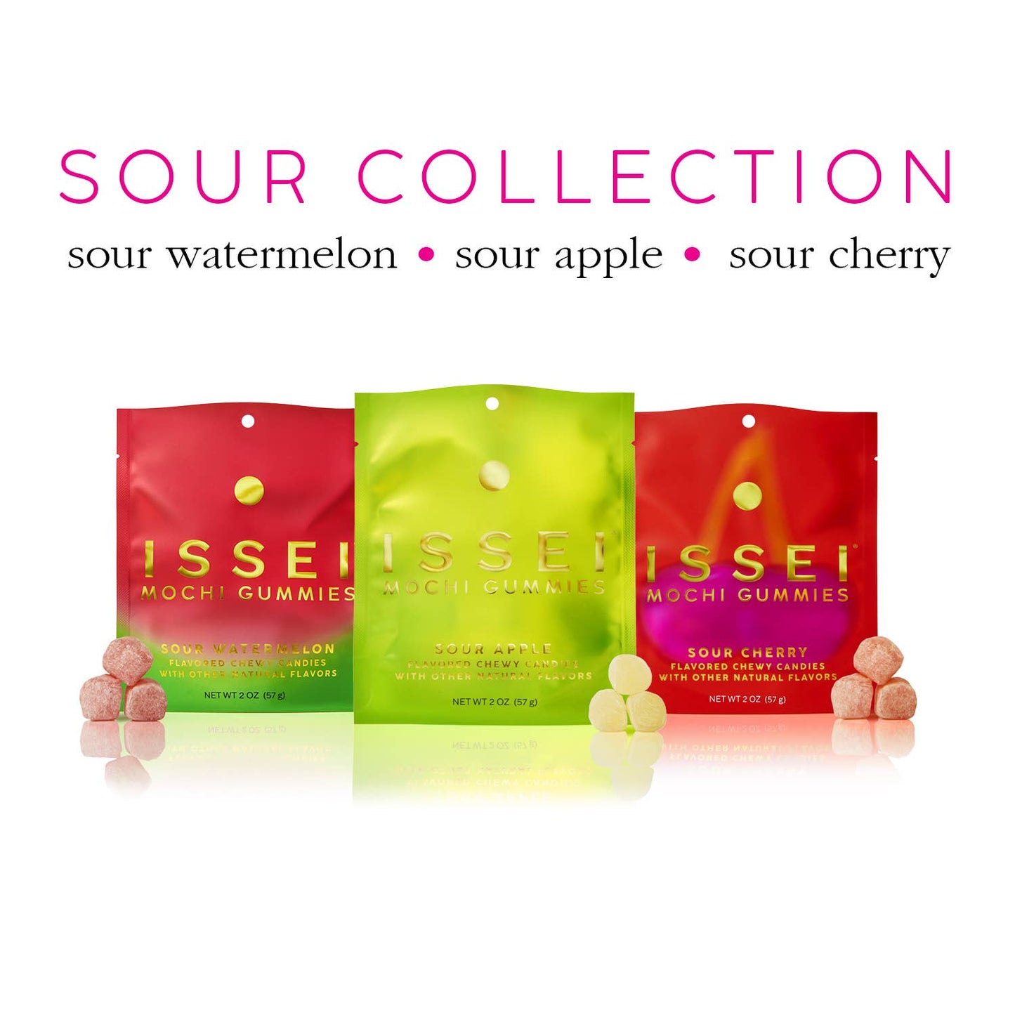 Sour Cherry SMALL mochi (2oz)