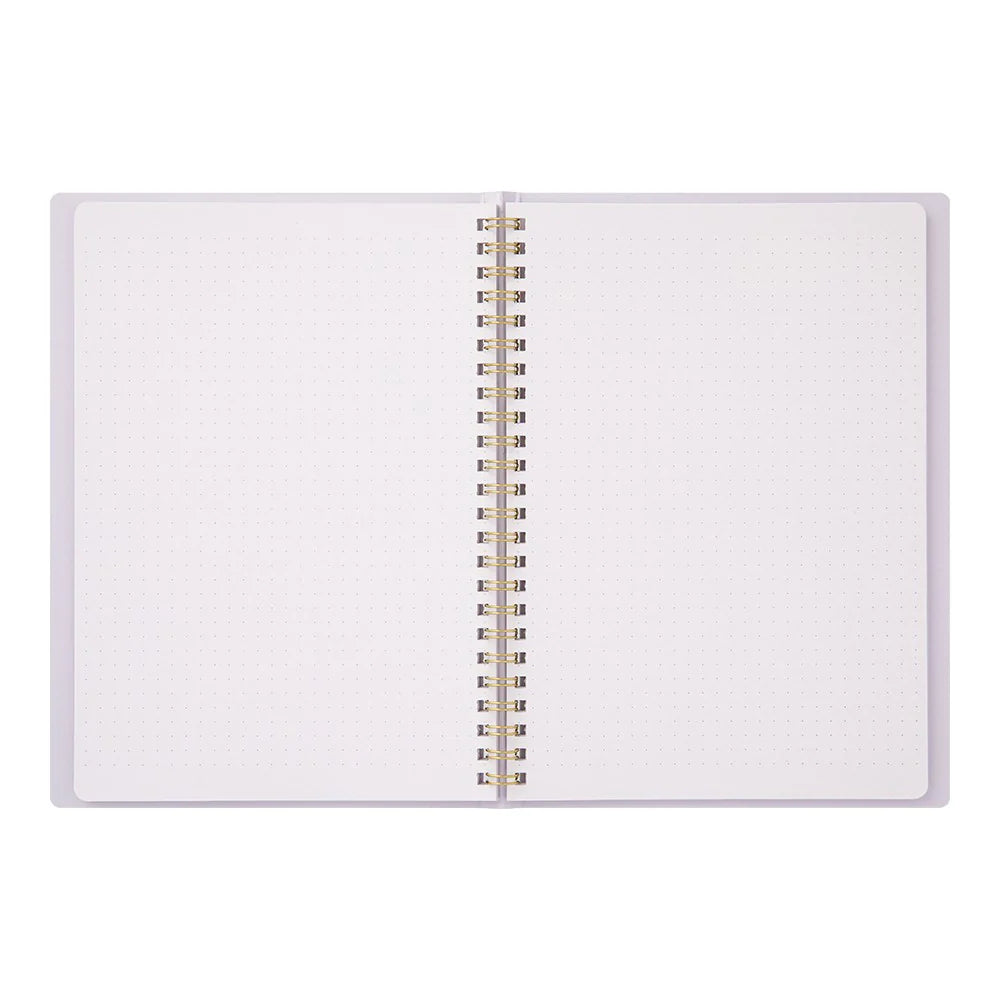 Dot Grid Midori Spiral Notebook