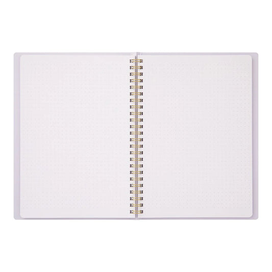 Dot Grid Midori Spiral Notebook