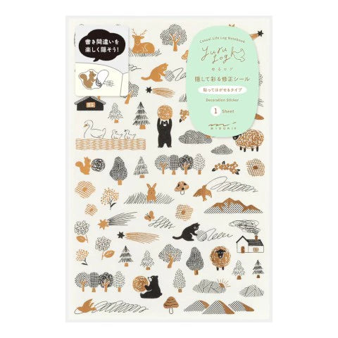 Midori Camouflage Forest Stickers