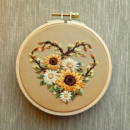Fall in Love Embroidery Kit
