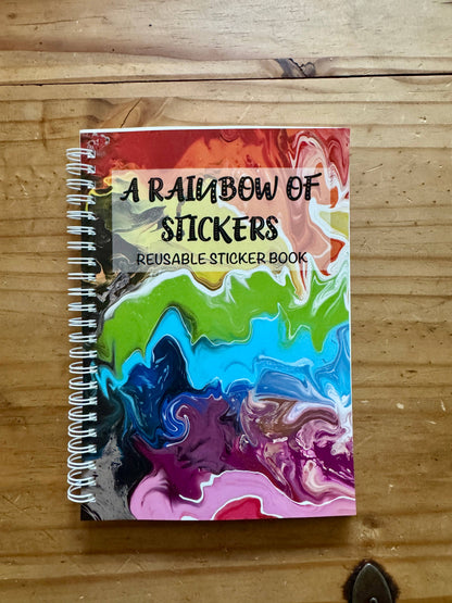 Rainbow Reusable Sticker Book