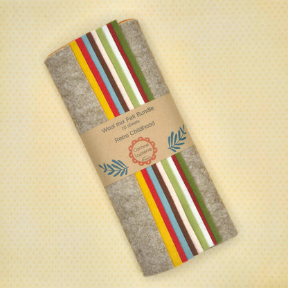 Felt Bundle of 10 Sheets - 10 themes