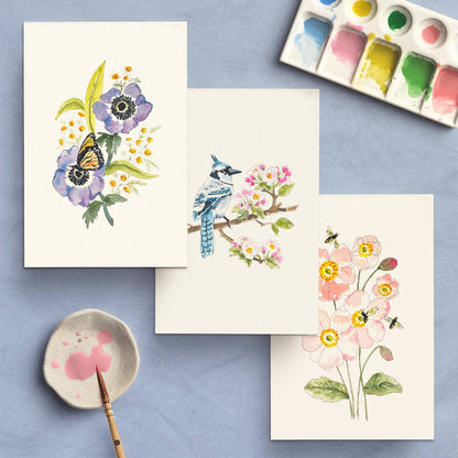 Antiquaria Watercolor Kit: Friend of the Pollinators