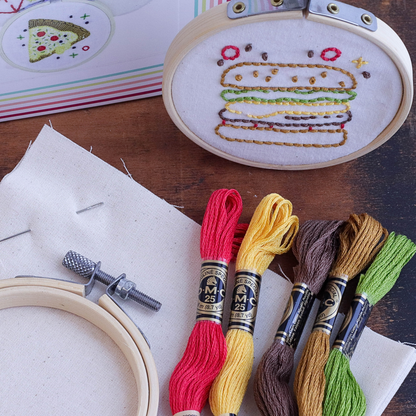 Midnight Munchies Mini Embroidery Kit