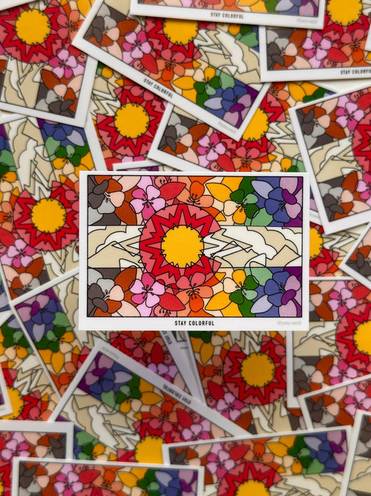 Colorado Pride Flag Sticker