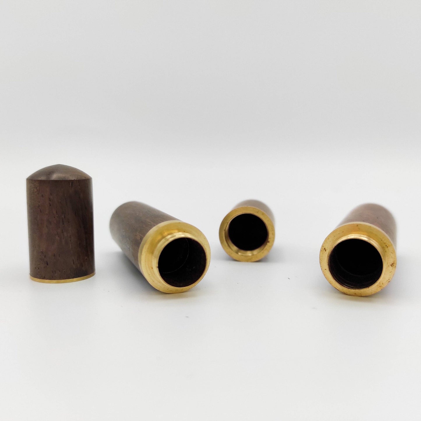 Wooden needle case for organizing various needles
