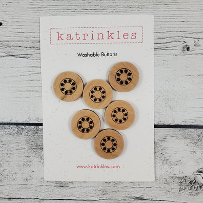 8 Hole Stitchable Buttons