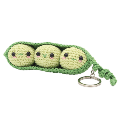 DIY Crochet Kit - Peas in a Pod Bag Charm
