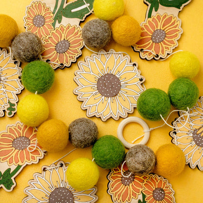 DIY Craft Kit - Sunflower Theme Garland