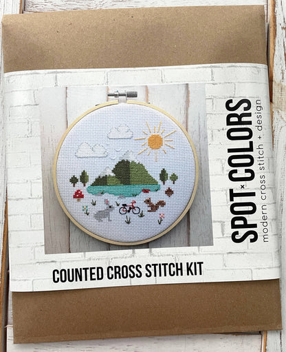 Great Outdoors Counted Cross Stitch DIY KIT