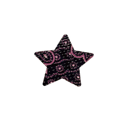Iron-on Kantha Patches - Medium