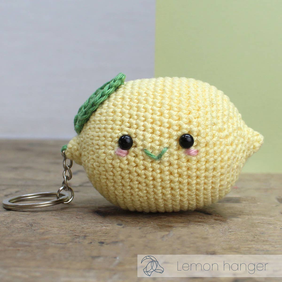 DIY Crochet Kit - Lemon Bag Charm