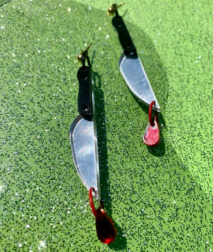 Spooky Knives Earrings