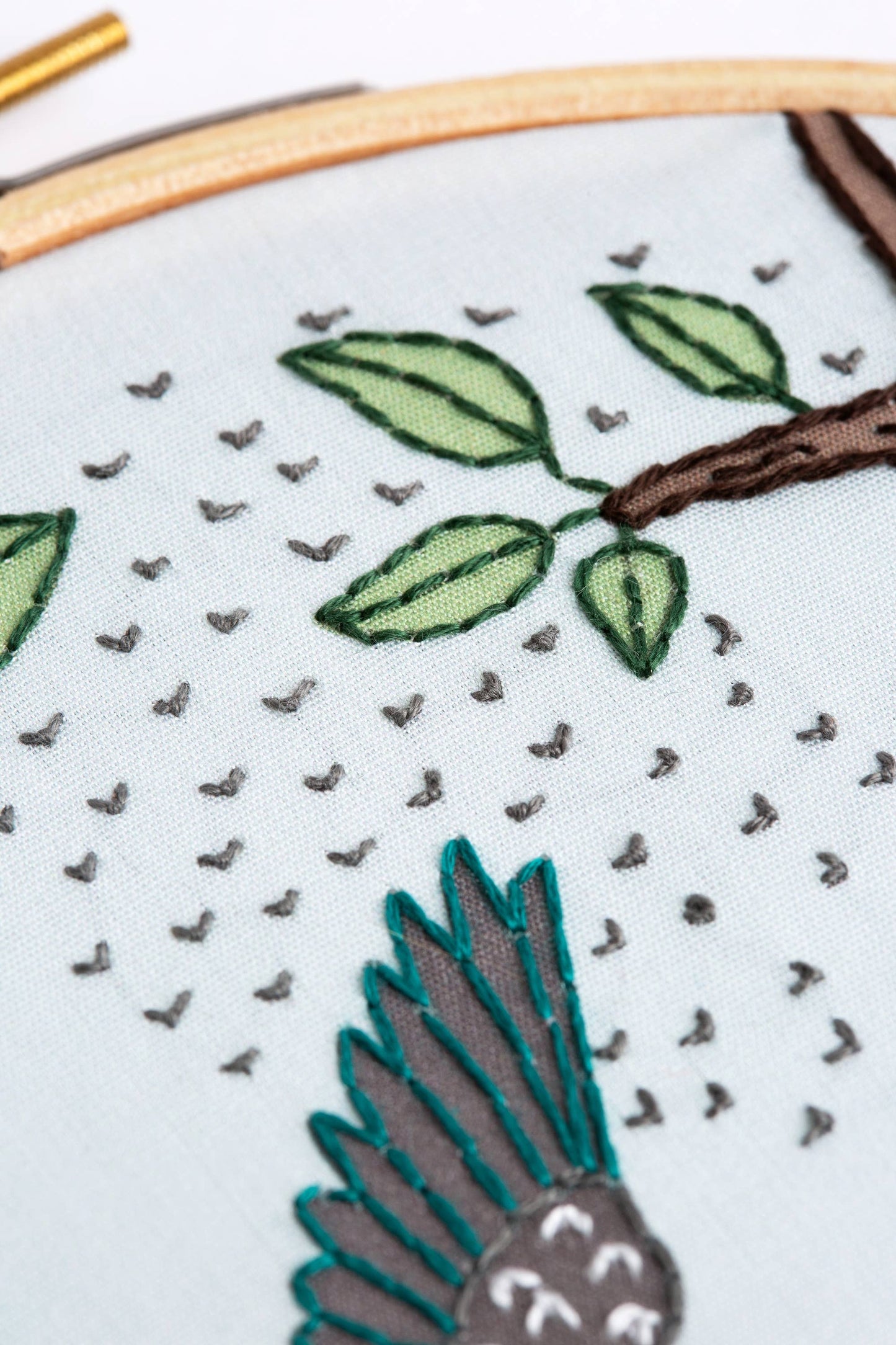 Starling Song Embroidery Kit | Beginner Craft Kit