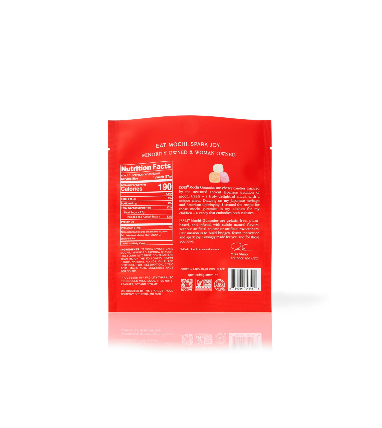 Sour Cherry SMALL mochi (2oz)