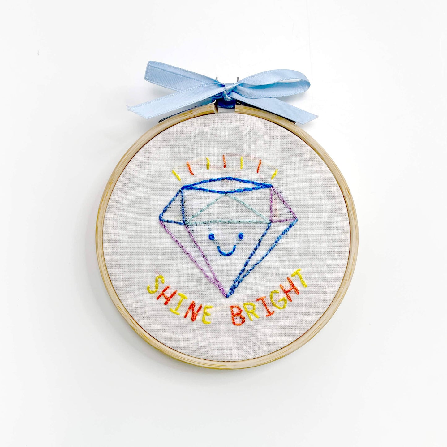 Diamond 4-inch embroidery kit