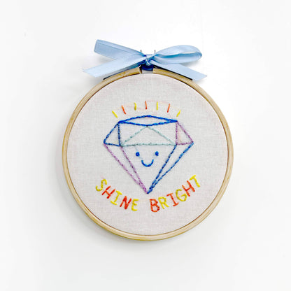 Diamond 4-inch embroidery kit