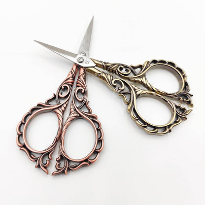 Ornate Pattern Vintage Style scissors
