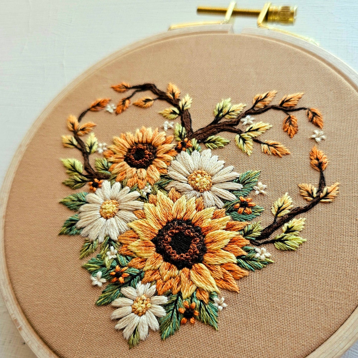 Fall in Love Embroidery Kit